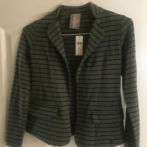 Anthropologie Blk Motif sweater/jacket